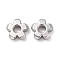 Non-Tarnish 304 Stainless Steel Beads, Flower, Stainless Steel Color, 5.5x2mm, Hole: 1.8mm