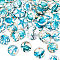 Glass Cabochons, Half Round/Dome, Tortoise, 25x5.5mm, 16pcs/bag, 4 bags