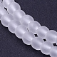 Прозрачные стеклянные бусины GLAA-S031-4mm-13-3