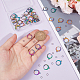 40 шт. фурнитура для сережек из нержавеющей стали 304 DIY-UN0003-92-4