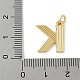 Латунные подвески KK-B148-15G-K-3