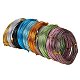 Pandahall elite 10 рулон 10 разных цветных алюминиевых провода AW-PH0001-2.0mm-02-2