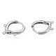 Фурнитура для сережек-колец из нержавеющей стали 304 STAS-N092-193-2