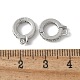 Латунные микропроволочные кубические циркониевые подвески KK-D324-06P-3