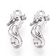 Латунные микропаве прозрачные кубические циркониевые подвески KK-N267-19P-1