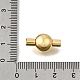 Латунь штыковые застежками KK-P306-09G-3