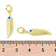 Настоящие кулоны из латуни KK-L209-035G-01-3