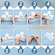2 шт. 2 пластиковых инструмента для вязания бантов DIY-PH0021-49-4