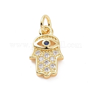 Латунные микро проложить кубического циркония подвески KK-C012-47G