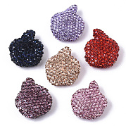 Ручной полимерной глины шариков Rhinestone RB-T017-07