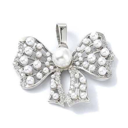Подвески из кубического циркония с покрытием из латуни KK-M282-28P-1