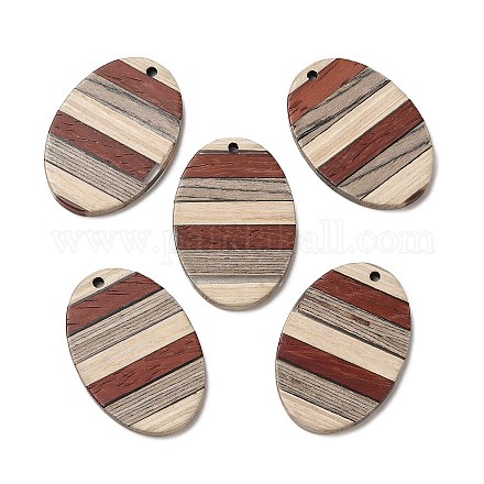 Подвески из дерева венге WOOD-F013-02-1