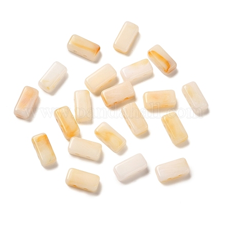 Непрозрачные акриловые бусины OACR-M018-02G-1