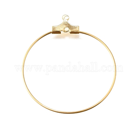 Подвески из нержавеющей стали 304 с вакуумным покрытием pvd STAS-T031-20-30mm-G-1