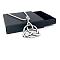 Vintage Stainless Steel Circle Triquetra/Trinity Knot Pendant Necklaces for Men and Women, Stainless Steel Color