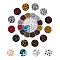 DIY Jewelry Making Kits, Including 6/0 Round Metallic Colours & Ceylon & Transparent & Baking Paint & Silver Lined Round Hole Glass Seed Beads, Pearlized Glass Pearl Beads, Acrylic Beads, Mixed Color, Beads: 1280~1400pcs/box