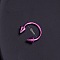 316L Stainless Steel Hoop Nose Rings, Pink, 10mm, Pin: 1.2mm