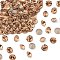 Preciosa® MAXIMA Crystal Round Stones, Czech Crystal, Dura Foiling, Round(431 11 615 Chaton), 10330 Lt.Col.Topaz, SS39(8.15~8.4mm)