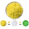 Luminous Acrylic Beads, Glow in the Dark, for DIY Jewelry Accessories, Column, Yellow, 8x6mm, Hole: 3.5mm, about 700pcs/bag