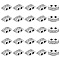 200Pcs Tibetan Style Alloy Beads 5x10x4mm Silver Loose Beads Rectangle Spacer Bead 2 Hole Connector Bead Metal Craft Beads for DIY Bracelets Earring Necklace Jewelry Making,Hole:1.5mm