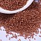 MIYUKI Delica Beads, Cylinder, Japanese Seed Beads, 11/0, (DB2178) Duracoat Semi-Frosted Silver Lined Dyed Papaya, 1.3x1.6mm, Hole: 0.8mm, about 2000pcs/10g