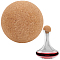 Cork Massage Ball, Massaging Tools, for Back, Arm, Neck, Shoulder, Leg Circulation Roller, Tissue Massage, Peru, 100mm