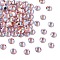 Preciosa® MAXIMA Crystal No Hotfix Flatback Stones, Czech Crystal, Dura Foiling, Round(438 11 615 Chaton Rose), 70020 200 Light Rose AB, SS16(3.8~4mm)