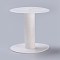 Plastic Spools, White, 7.1x7.1cm