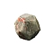 Natural Bloodstone Polygon Figurines Statues for Home Desk Decorations, 17x17mm