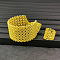 Alloy Chain Tassel Bangles & Cuff Ring Sets, Golden, Inner Diameter: 58mm