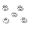 Non-Tarnish 202 Stainless Steel Spacer Beads, Flat Round, Stainless Steel Color, 3.5x1mm, Hole: 1.6mm