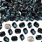 Preciosa® MAXIMA Crystal Fancy Stones, Czech Crystal, 435 34 222 Octagon, Dura Foiling, 30340 Montana, 8x6mm