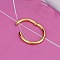 316L Stainless Steel Hoop Nose Rings, Golden, 8mm, Pin: 1.2mm