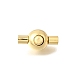 Латунь штыковые застежками KK-P306-09G-1