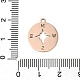 Ионное покрытие (ip) подвески из нержавеющей стали 304 STAS-T044-236RG-3