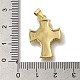 Подвеска из латуни с микропаве и поперечной стойкой KK-U019-19G-3