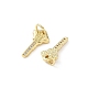 Латунные микро проложить кубического циркония подвески KK-L239-013G-2