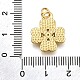 Стойки обшивки латунь микро проложить Циркон подвеску KK-K401-52A-G-3
