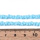 Нити из матовых непрозрачных стеклянных бусин GLAA-N017-4mm-18-2