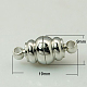 Латунные магнитные застежки с петлями KK-G079-N-1