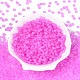Прозрачные матовые цветные стеклянные бусины SEED-T007-12I-1