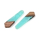 Подвески из смолы и дерева WOOD-F015-05B-2