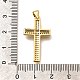 Стойки обшивки латунь микро проложить Циркон подвеску KK-L226-005G-03-3