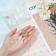 Прозрачные стеклянные бусины GLAA-PH0001-14-3