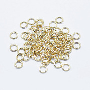 Латунные кольца прыжок открыт KK-G331-08-3x0.5-NF