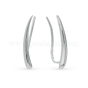 Серьги-подвески из стерлингового серебра в форме капли 925 YJ3710