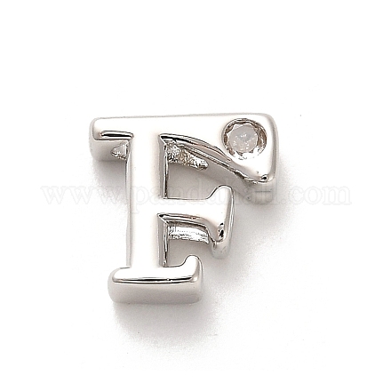 Стойки обшивки латунь кубического циркония бусы KK-L210-008P-F-1