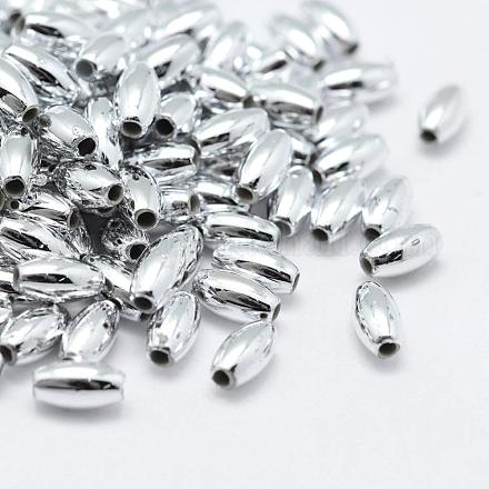 Покрытие экологически чистых пластиковых бусин KY-K002-03-8x4mm-S-1
