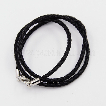 Плетеные кожаные шнуры X-NCOR-D002-533mm-17-1