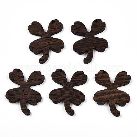 Подвески из натурального дерева венге WOOD-T023-74-1